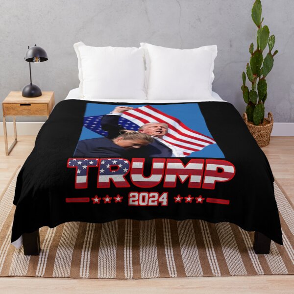 Item preview, Donald Trump 2024 Survived  At Election Rally designed and sold by ArtbyLeclerc.
