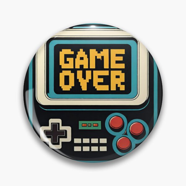 Item preview, Game over retro video game  designed and sold by Heaven Welch.
