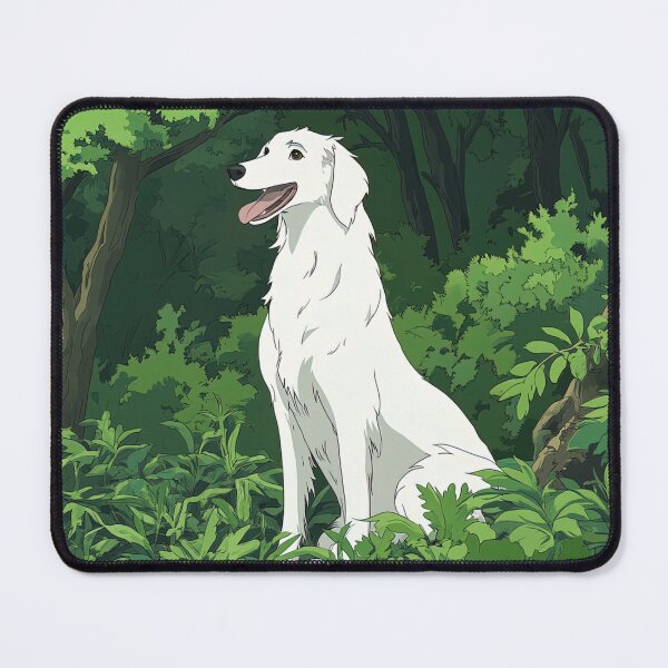 Artikelvorschau, Barsoi-Hund | Anime-Stil entworfen und verkauft von ComicsFactory.