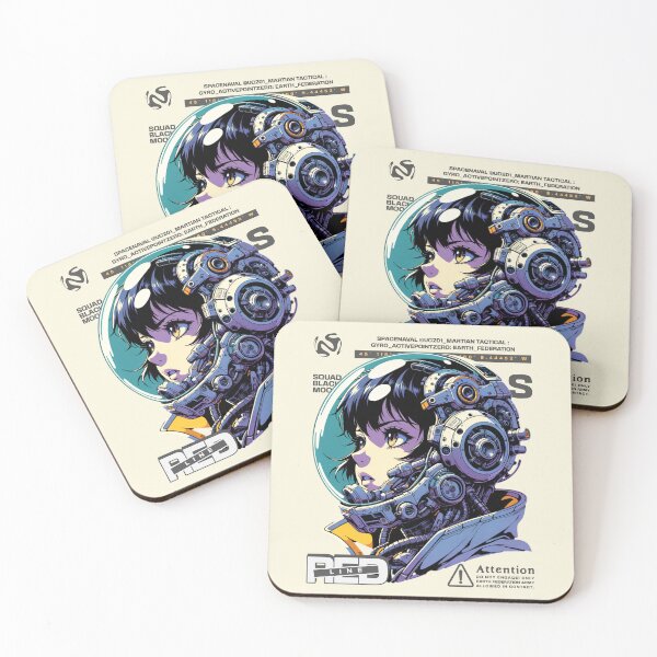 Item preview, Futuristic Space Robot for Japanese Anime Fans designed and sold by Mariana Piana.