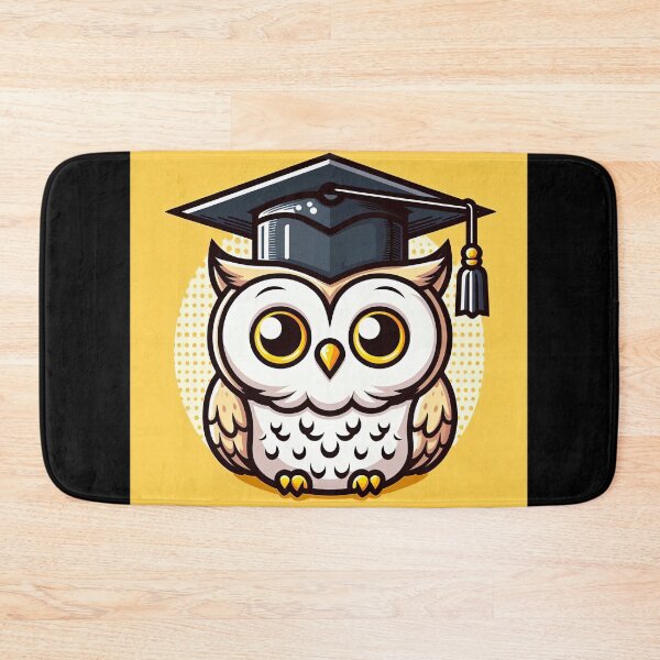 Item preview, Owl with Graduation Cap Pop Art Style designed and sold by artofuniverse.