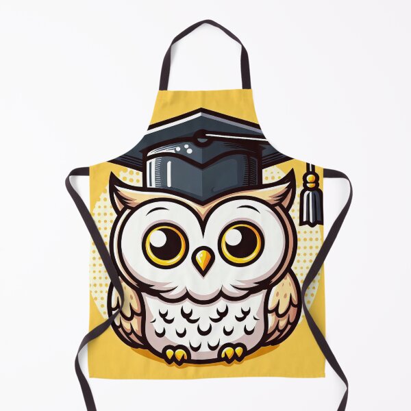 Item preview, Owl with Graduation Cap Pop Art Style designed and sold by artofuniverse.