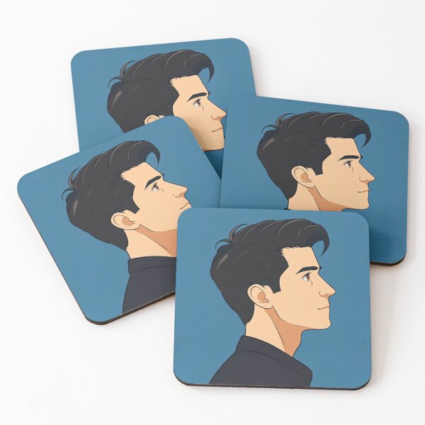 Item preview, Bosnian man, portrait | Anime style designed and sold by ComicsFactory.