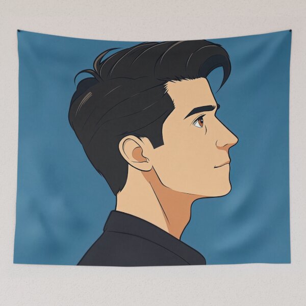 Item preview, Bosnian man, portrait | Anime style designed and sold by ComicsFactory.