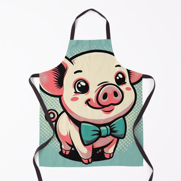 Item preview, Cute Piglet Pop Art Style designed and sold by artofuniverse.