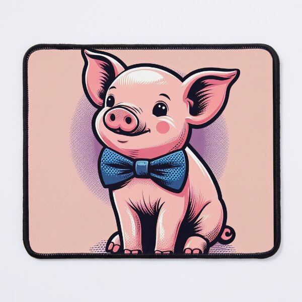 Item preview, Cute Piglet Pop Art Style designed and sold by artofuniverse.