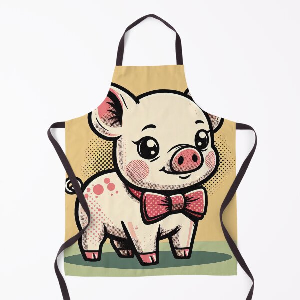 Item preview, Cute Piglet Pop Art Style designed and sold by artofuniverse.