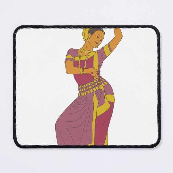 Item preview, Indian Classical Bharatnatyam Dancer designed and sold by katxdesigns.