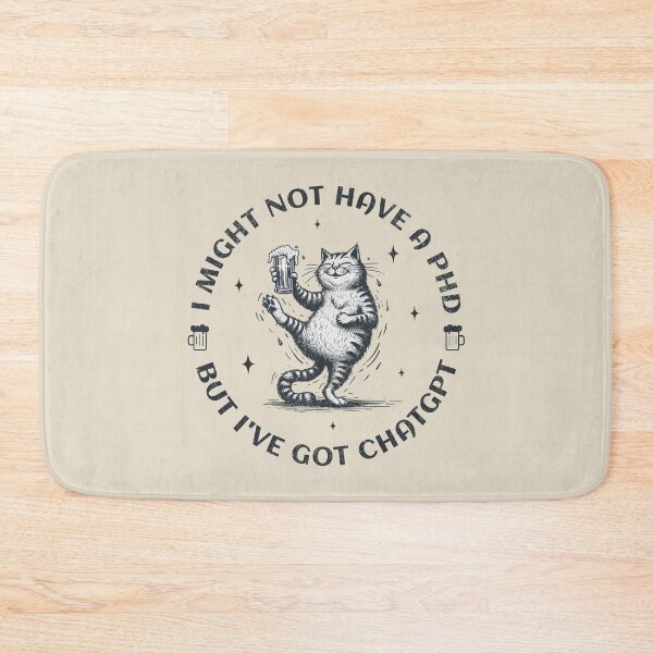 Item preview, I Might Not Have A PhD, But I've Got ChatGPT designed and sold by A.I.  Took My Job!.