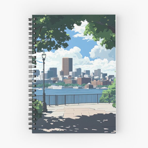 Item preview, Boston, city, United States of America  | Anime style designed and sold by ComicsFactory.