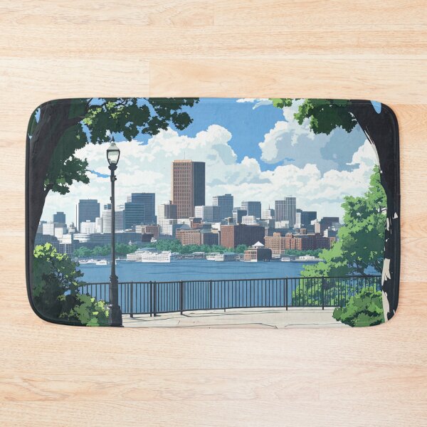 Item preview, Boston, city, United States of America  | Anime style designed and sold by ComicsFactory.