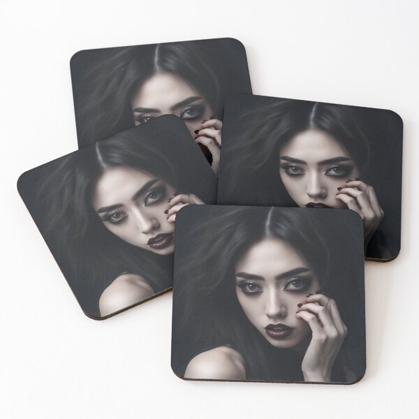 Item preview, Goth Asian Model, Dark Photography, Digital Art designed and sold by Burn-Ego.