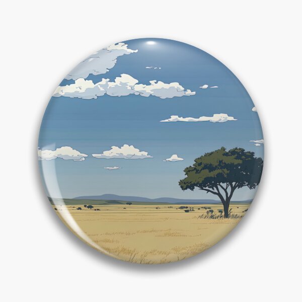 Item preview, Botswana landscape | Anime style designed and sold by ComicsFactory.
