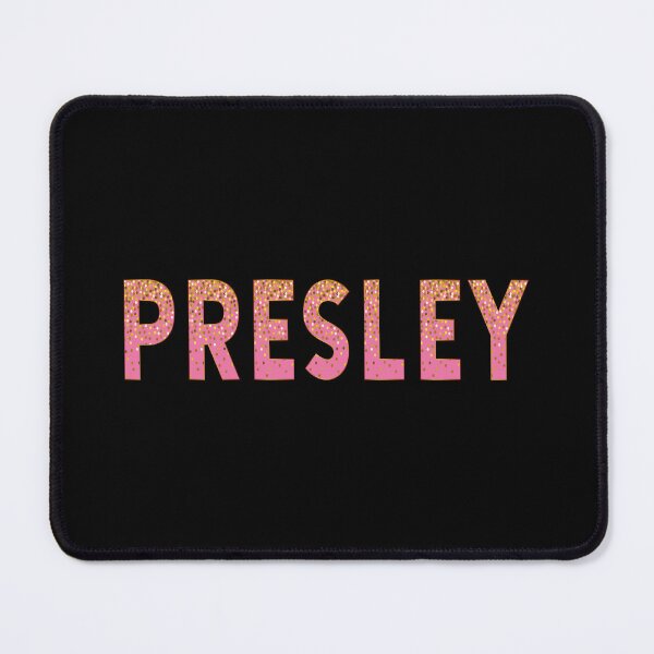 Item preview, Presley Name Pink Gold designed and sold by Jeallan Designs.