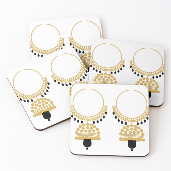 Item preview, Jhumka, Indian Hoop Earrings designed and sold by katxdesigns.