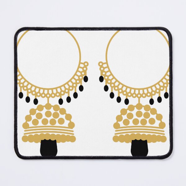 Item preview, Jhumka, Indian Hoop Earrings designed and sold by katxdesigns.