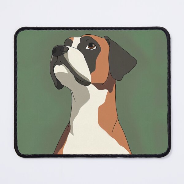 Item preview, Boxer dog | Anime style designed and sold by ComicsFactory.
