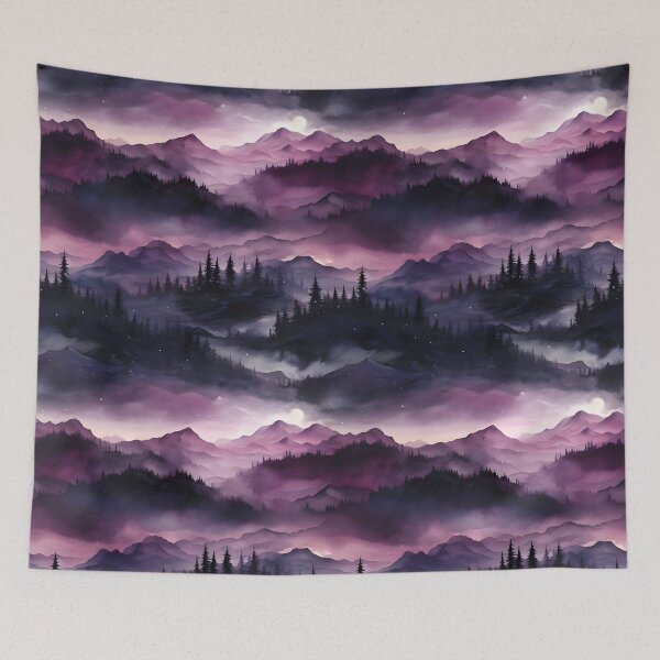 Item preview, Purple Mountain Landscape  designed and sold by KSimpson838.
