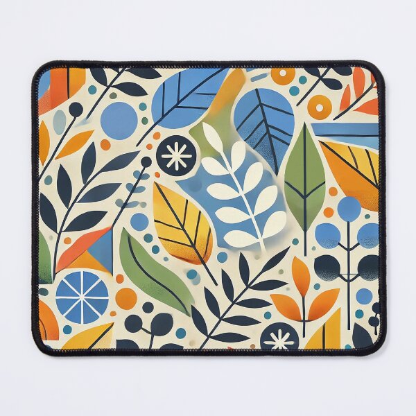 Item preview, Abstract Leaf and Flower Patterns designed and sold by PsycheBrain.