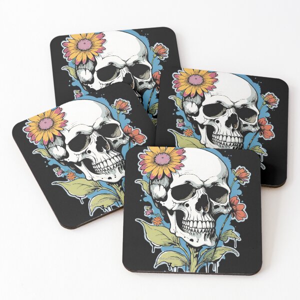 Item preview, Skull drawing vintage dripping graffiti  designed and sold by Heaven Welch.