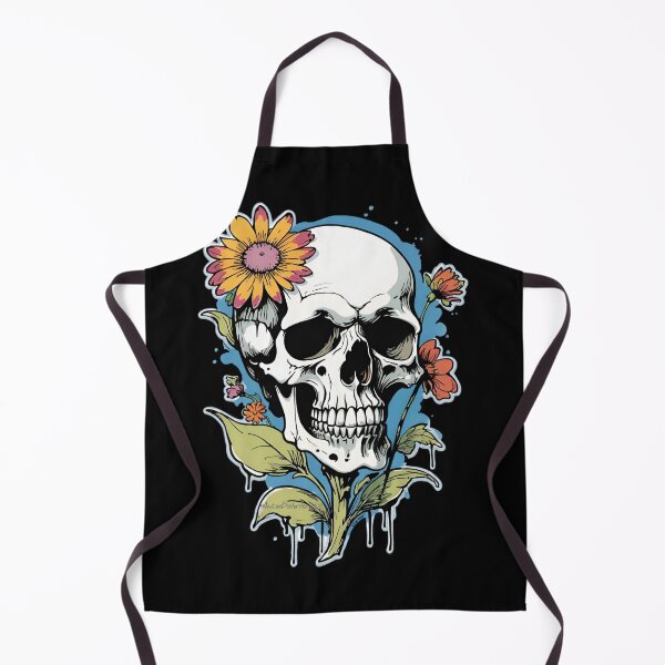 Item preview, Skull drawing vintage dripping graffiti  designed and sold by Heaven Welch.