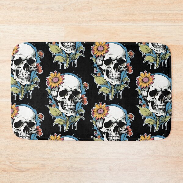 Item preview, Skull drawing vintage dripping graffiti  designed and sold by Heaven Welch.