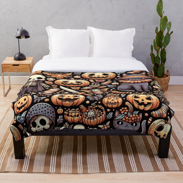 Item preview, Scary Classic Halloween Pattern designed and sold by Travelcases.