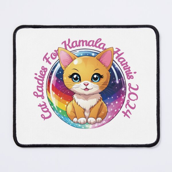 Item preview, Cat Ladies For Kamala. designed and sold by EunsooLee.