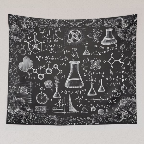 Item preview, Chalkboard Chemistry Lesson designed and sold by Margival.