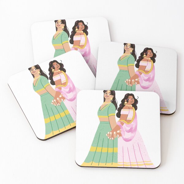 Item preview, Indian Traditional Clothing Women Sisters Friends designed and sold by katxdesigns.