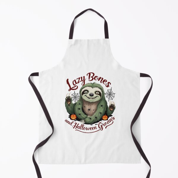 Item preview, Lazy Bones and Halloween Groans - Spooky Sloth designed and sold by MaateoDesign.