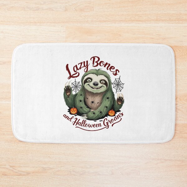 Item preview, Lazy Bones and Halloween Groans - Spooky Sloth designed and sold by MaateoDesign.