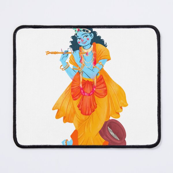 Item preview, Krishna Hindu God designed and sold by katxdesigns.