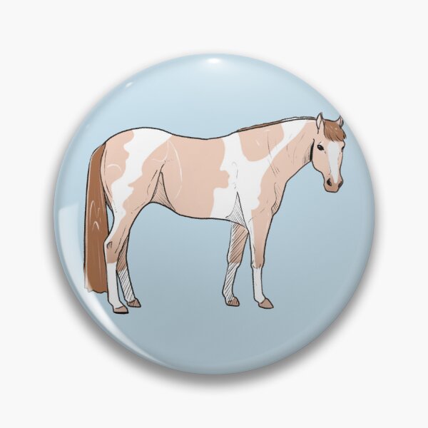 Item preview, Champagne Tobiano American Quarter Horse designed and sold by Kgerdoodles.