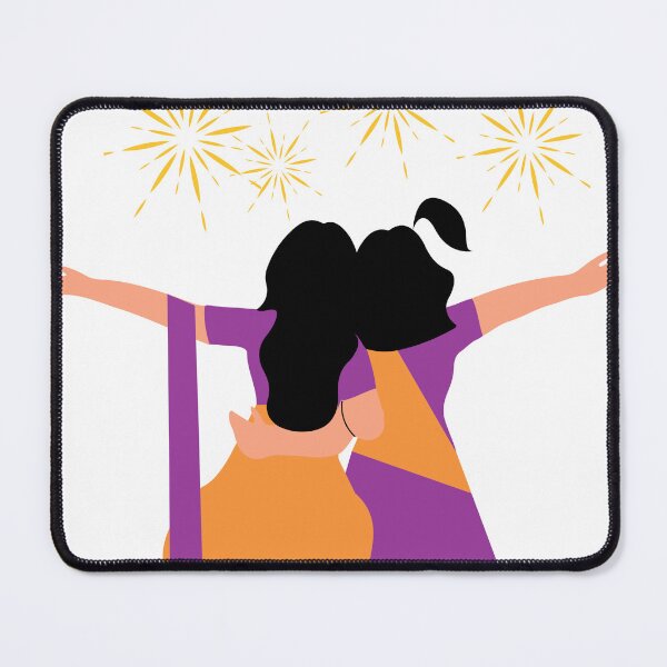Item preview, Indian Girls Diwali Fireworks Traditional designed and sold by katxdesigns.