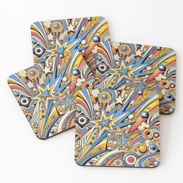 Item preview, Vibrant Pop Art Explosion designed and sold by PsycheBrain.