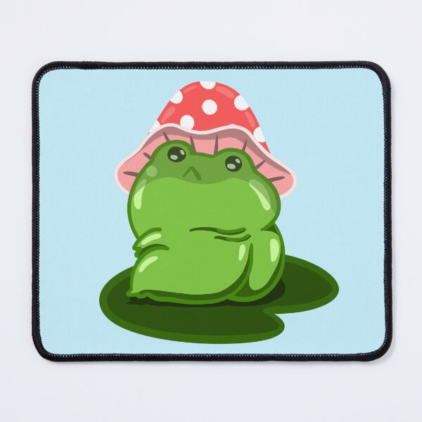 Item preview, Frog turned butt with a mushroom on its head designed and sold by Nastasiakhmnk.