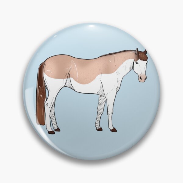 Item preview, Strawberry Roan Splash American Quarter Horse designed and sold by Kgerdoodles.