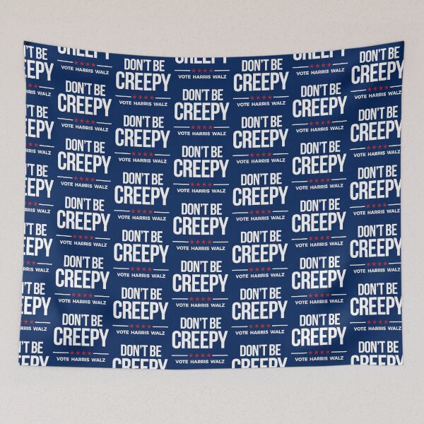 Item preview, Don't be creepy - Vote Harris Walz designed and sold by partyfarty.