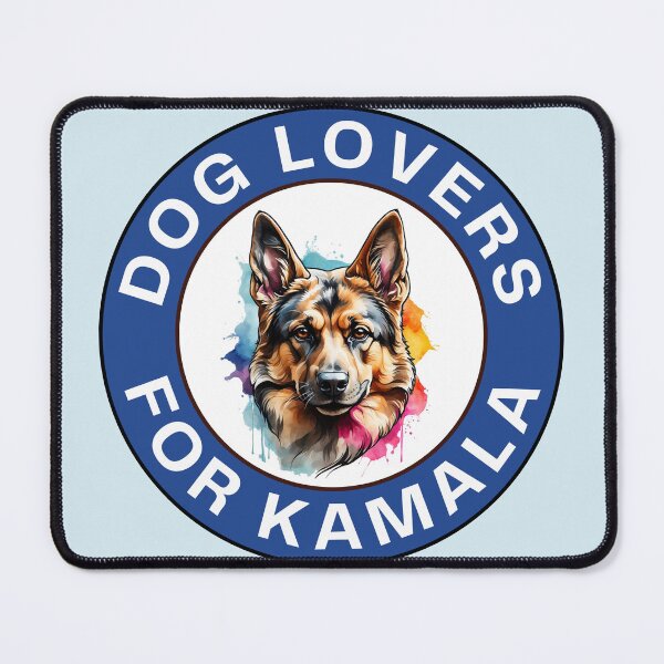 Item preview, Dog Lovers For Kamala Harris - German Shepherd edition designed and sold by sternapple.