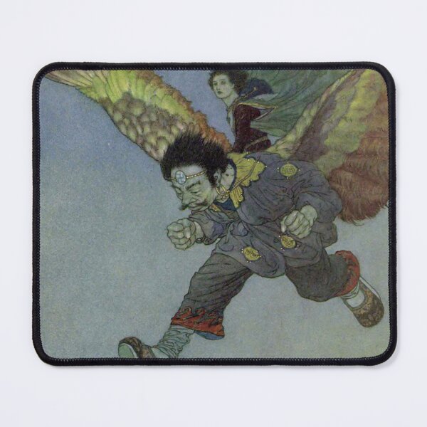 Item preview, Edmund Dulac - The Eastwind Flew More Swiftly Still designed and sold by forgottenbeauty.