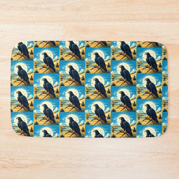 Item preview, Eagle in the desert standing on a branch designed and sold by Marici8.
