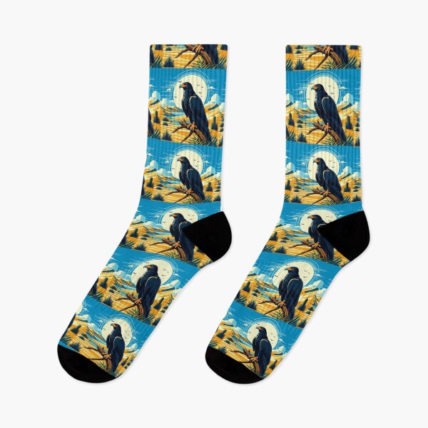Item preview, Eagle in the desert standing on a branch designed and sold by Marici8.