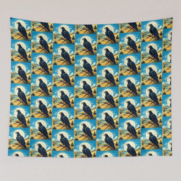 Item preview, Eagle in the desert standing on a branch designed and sold by Marici8.