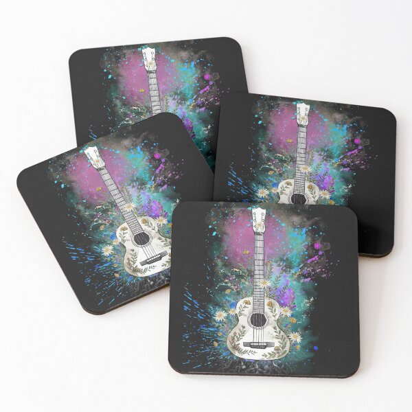 Item preview, Guitars Guitar Reflection Vintage Botanical designed and sold by MarcelooArt.