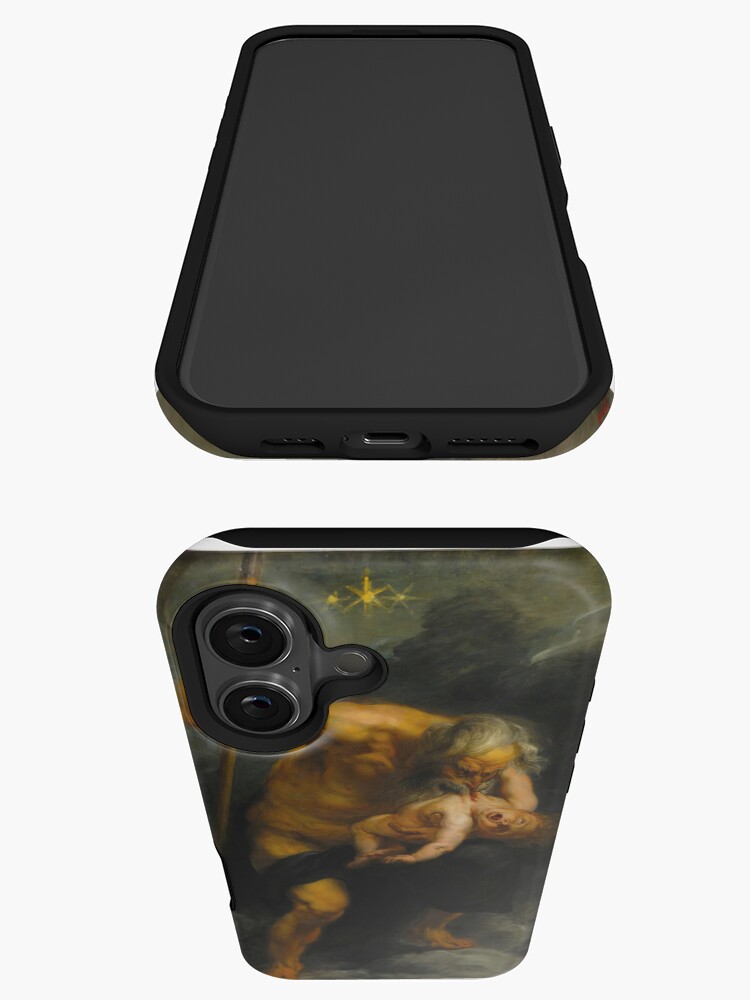 Saturn Devouring One Of His Sons by Peter Paul Rubens iPhone Case