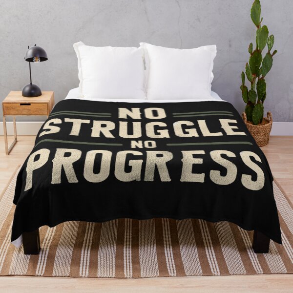 Item preview, Grit and Progress T-Shirt Design: Bold Distressed Font designed and sold by Rui Fernandes.