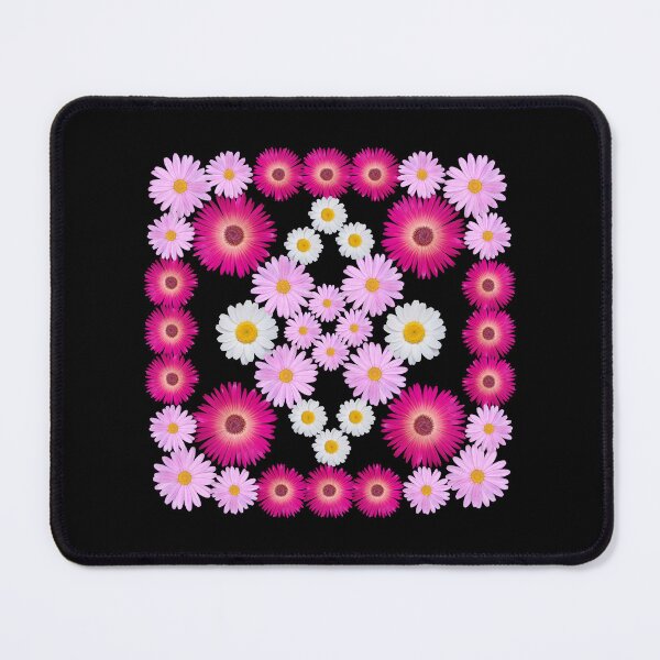Item preview, Marguerite Daisy Flowers Floral Square Geometry Shapes Mania designed and sold by Shapes-Mania.