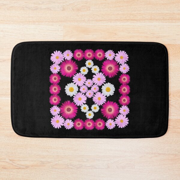Item preview, Marguerite Daisy Flowers Floral Square Geometry Shapes Mania designed and sold by Shapes-Mania.