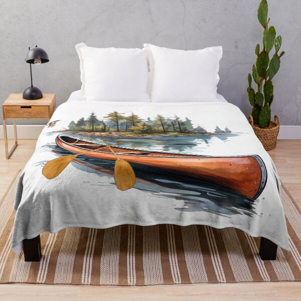 Item preview, Canoe on the Lake designed and sold by TeesNthese.